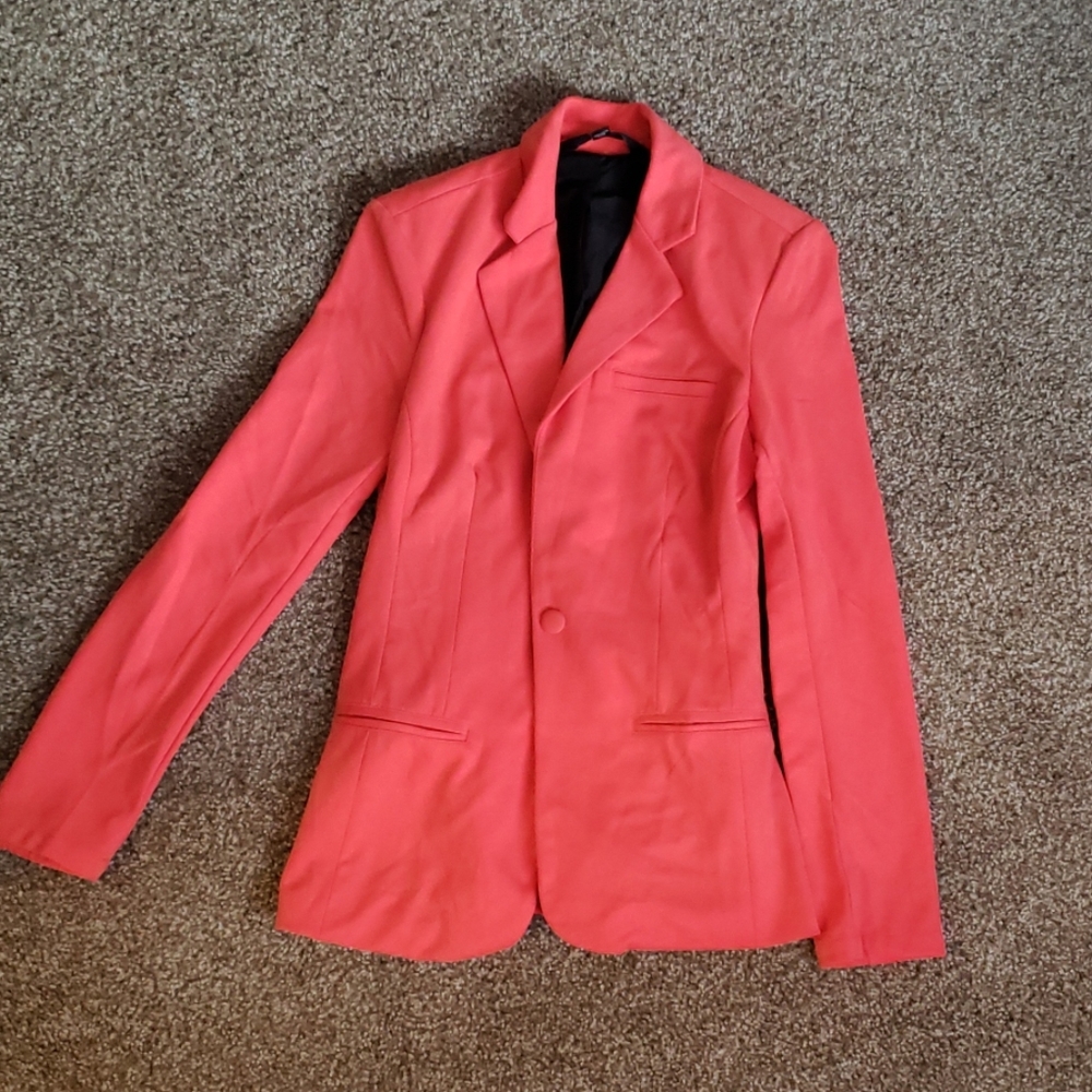 Mossimo pinkish orangish blazer